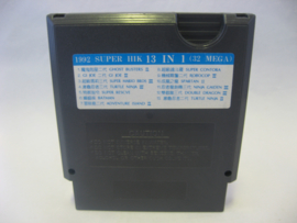 1992 Super HIK 13 in 1 (NES Multi Cart)