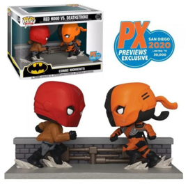POP! Red Hood vs. Deathstroke - Comic Moments - PX SDCC 2020 Exclusive (New)