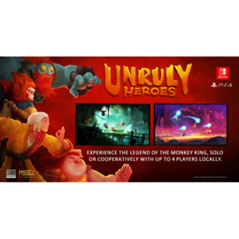 Unruly Heroes (PS4, NEW)