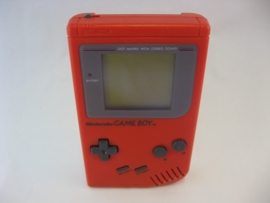 GameBoy Classic 'Red' + Transparent Case (Boxed)