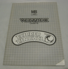 Flipper Pinball *Manual* (Vectrex)