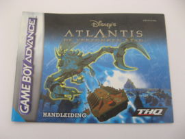 Disney's Atlantis: De Verzonken Stad *Manual* (HOL)