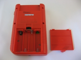 GameBoy Classic 'Red' + Transparent Case (Boxed)