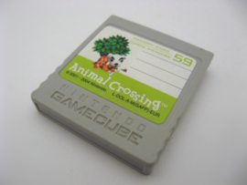 Original GameCube Memory Card 59 Blocks 'Animal Crossing'