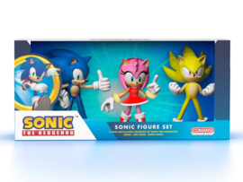 Sonic The Hedgehog Collection Set - Sonic, Amy Rose & Super Sonic (New)
