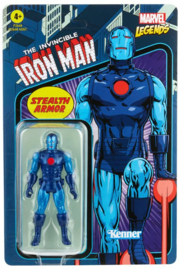 Marvel Legends: Retro Collection - Stealth Armor Iron Man Figure (New)