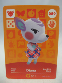 Animal Crossing Amiibo Card - Series 1 - 089: Diana