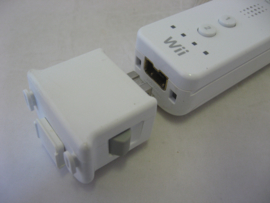 Original Wii Motion Plus Adapter 'White' + Sleeve