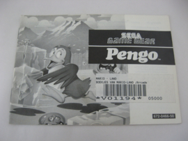 Pengo *Manual* (GG)