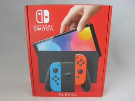 Nintendo Switch Console OLED - Red/Blue (New)