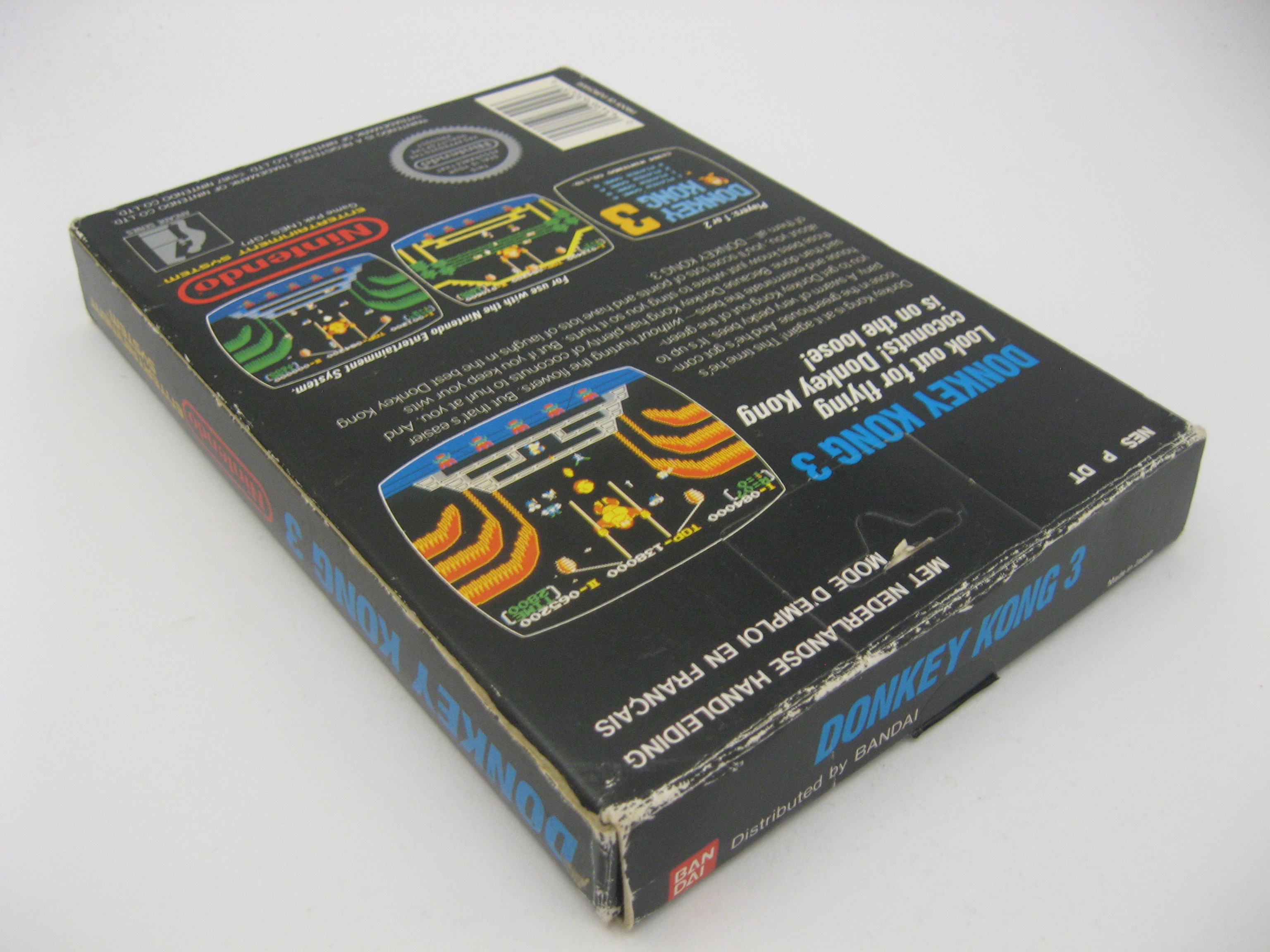 Donkey Kong 3 - Black Box (HOL, CIB)