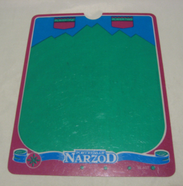 Fortress of Narzod Overlay (Vectrex)
