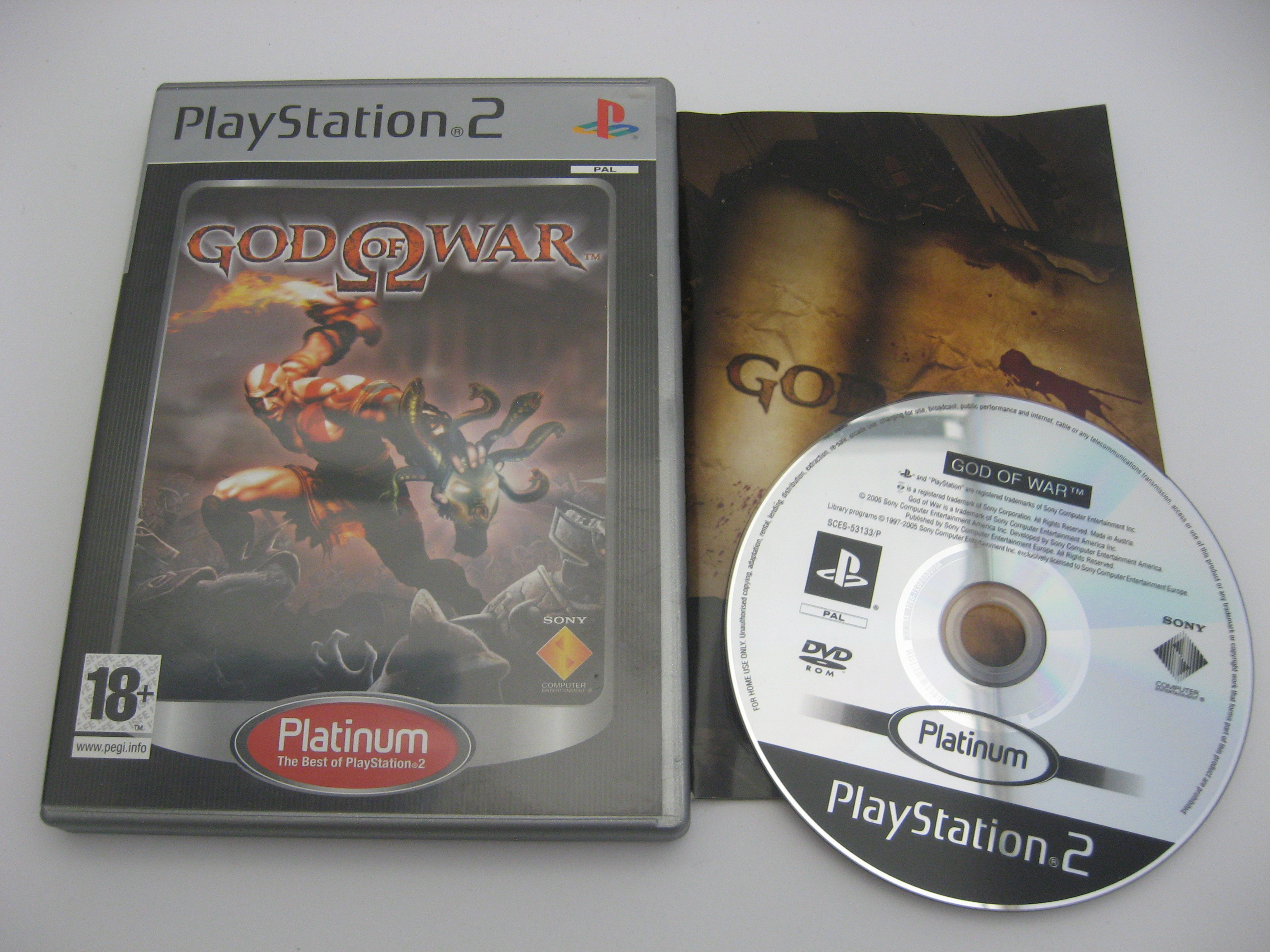 God of War - Platinum - (PAL)