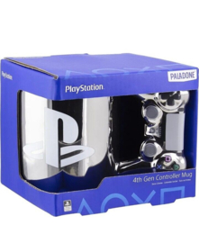 PlayStation 4th Gen Controller Mug - Silver (New)