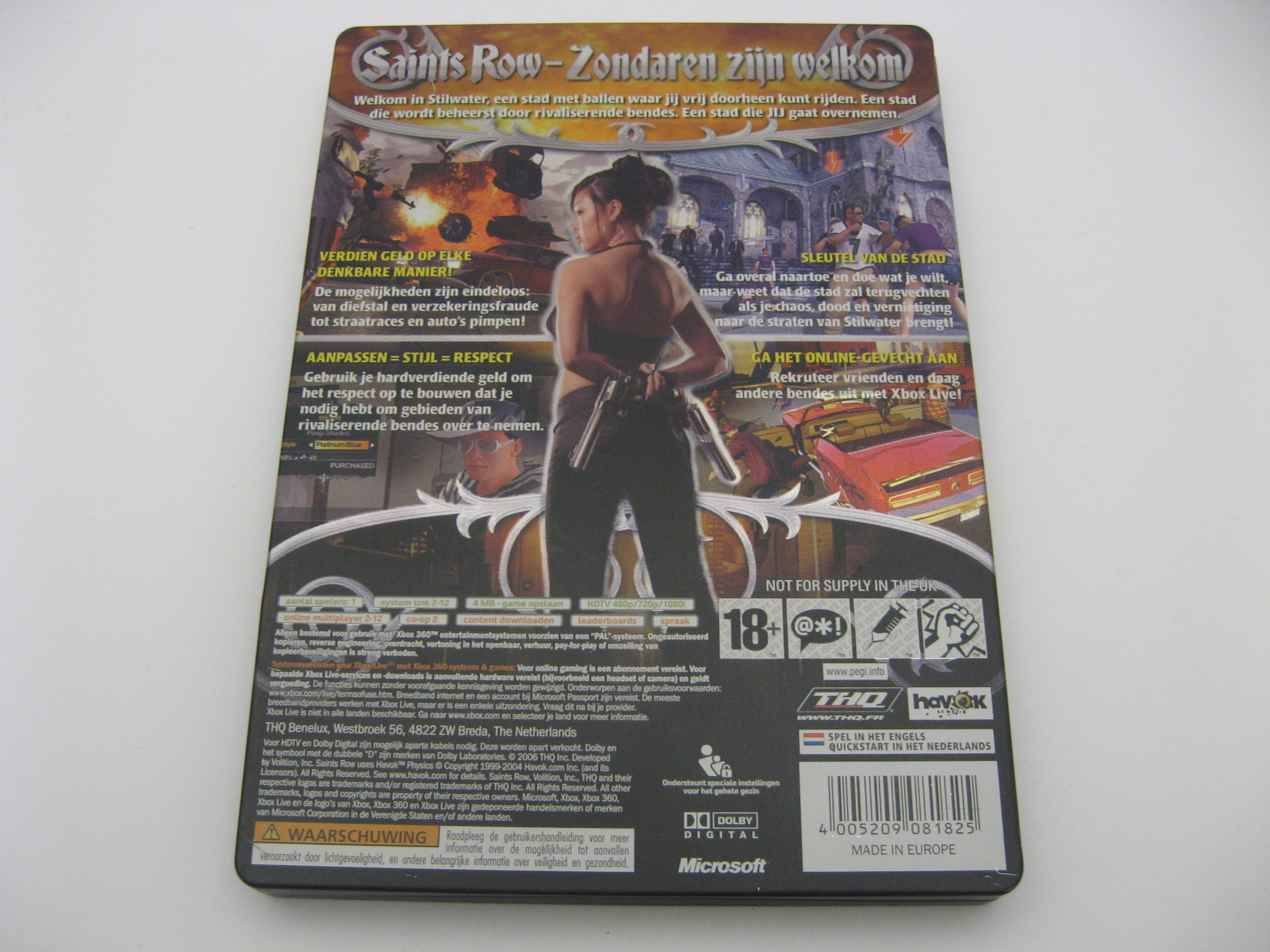 Saints Row - Steelbook Edition (360)