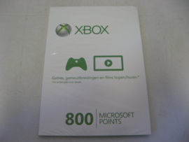 XBOX Live - 800 Microsoft Points (New)