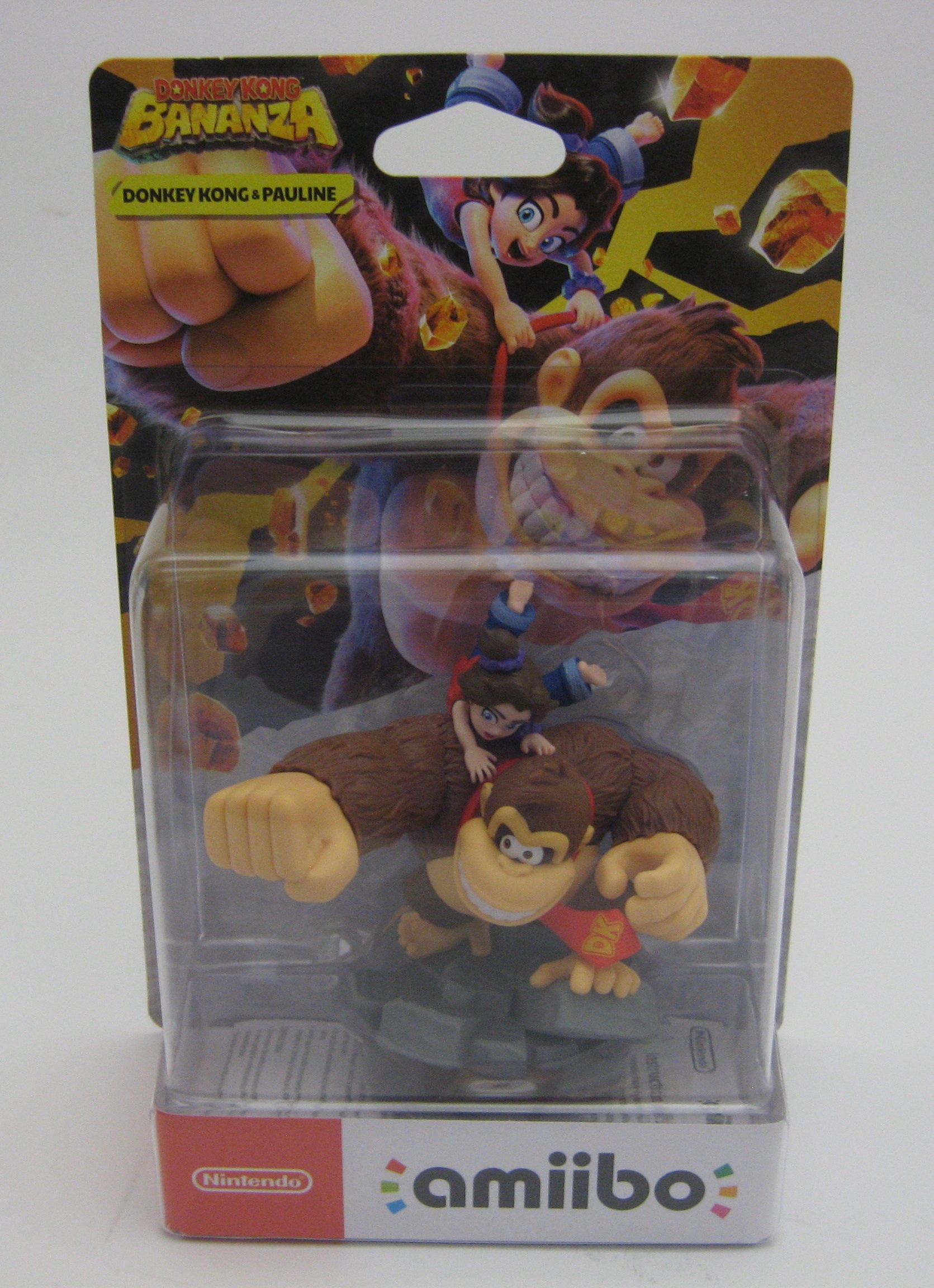 Amiibo Figure - Donkey Kong & Pauline - Donkey Kong Bananza (New)