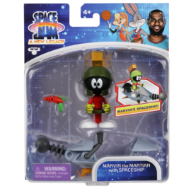 Space Jam: A New Legacy - Marvin the Martian Action Figure with Spaceship (New)