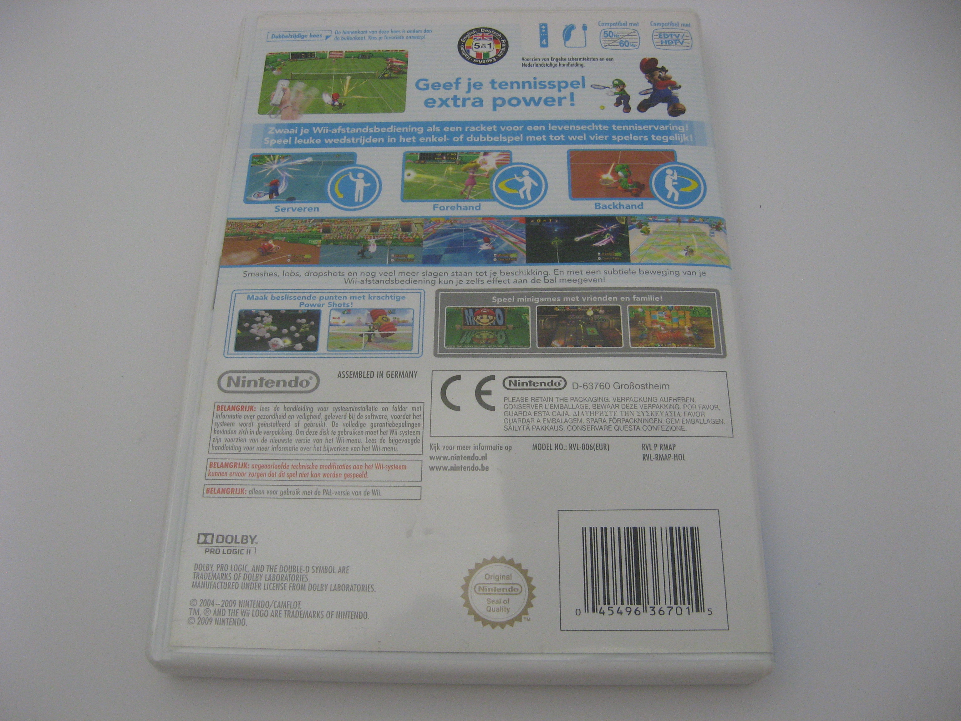 Mario Power Tennis (HOL)