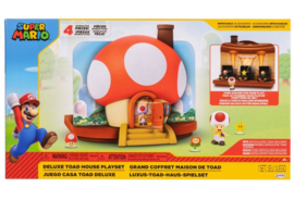 Super Mario - Deluxe Toad House Playset (New)