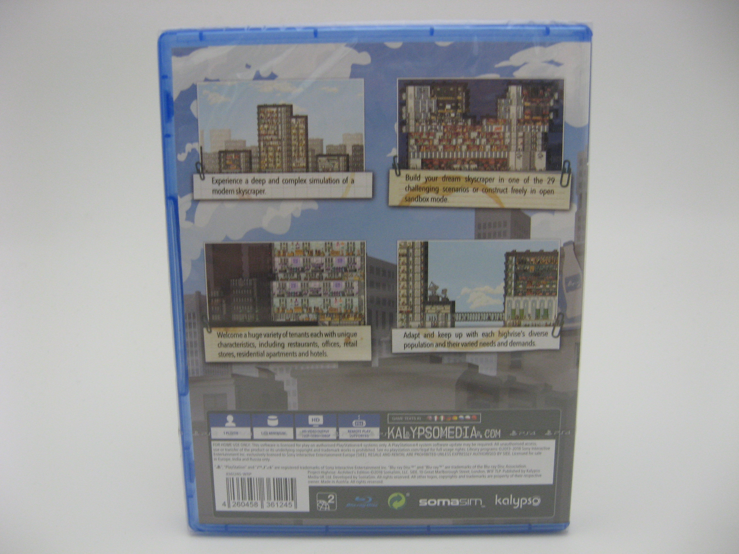 Project Highrise: Architect's Edition (PS4, Sealed)