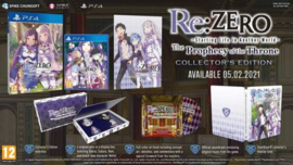 Re:ZERO Starting Life in Another World: The Prophecy of the Throne - Collector's Edition (PS4, Sealed)