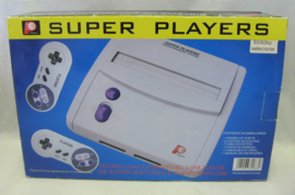 Super Nintendo Clone Console 'Super Players' (Boxed)