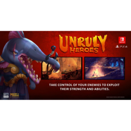 Unruly Heroes (PS4, NEW)