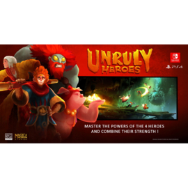 Unruly Heroes (PS4, NEW)