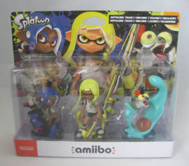 Amiibo Figure 3-Pack - Splatoon (Octoling /Inkling / Smallfry) (New)