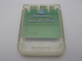 PlayStation Official Memory Card 1MB 'Clear'