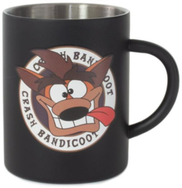 Crash Bandicoot - Crash Black Steel Mug - Numskull (New)