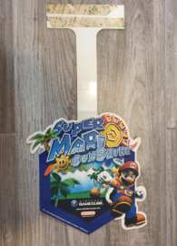 Nintendo GameCube - Super Mario Sunshine - Store Display Dangler / Wobbler