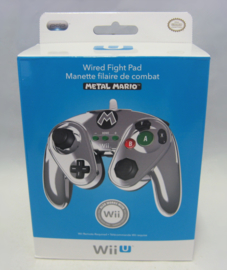 Wired Fight Pad - Metal Mario - Wii / Wii U (New)