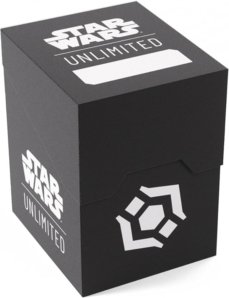 Star Wars Unlimited TCG - Soft Crate - Black / White (New)