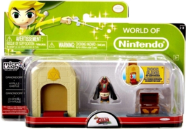 The Legend of Zelda - Micro Land Playset - Hyrule Castle + Ganondorf (New)