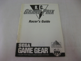 R.C. Grand Prix *Manual* (GG)