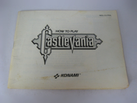 Castlevania *Manual* (FRA)