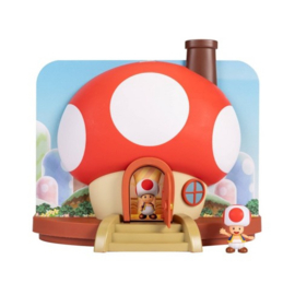Super Mario - Deluxe Toad House Playset (New)
