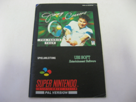 Jimmy Connors Pro Tennis Tour *Manual* (NOE/SFRG)