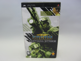 Socom U.S. Navy Seals - Tactical Strike + Headset Bundle (PSP, NEW)