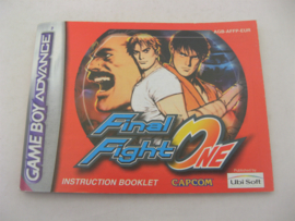 Final Fight One *Manual* (EUR)
