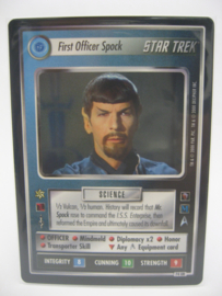 ST:CCG TWT - First Officer Spock - Ultra Rare - 74 (NM)