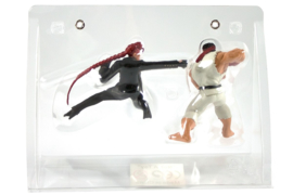 Street Fighter IV Collector's Edition - Ryu and Crimson Viper Figurines (New)