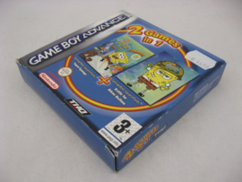 2 Games in 1: Spongebob Squarepants Supersponge + Battle for Bikini Bottom (HOL, CIB)