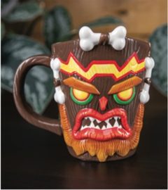 Crash Bandicoot - Uka Uka Shaped Mug (New)