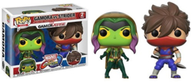 POP! Gamora vs Strider - Marvel vs Capcom Infinite - 2 Pack (New)