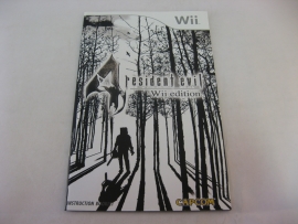 Resident Evil 4 Wii Edition *Manual* (UKV)