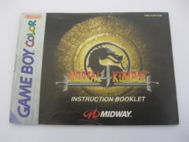 Mortal Kombat 4 *Manual* (EUU)