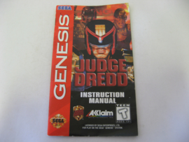 Judge Dredd *Manual* (GEN)